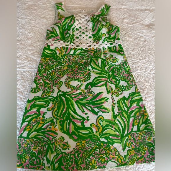 Lilly Pulitzer Dresses & Skirts - Lilly Pulitzer Green A-Line Sundress